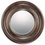 Round Bronze Framed Mirror