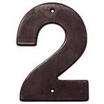 Bronze House Number