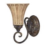 Single-Light Sconce with Scrolls