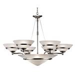 Nine-Light Chandelier