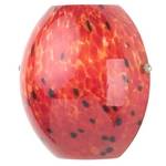 Red Art-Glass Sconce 