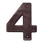 Bronze House Number