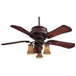 Ceiling Fan with Five Blades and Light Kit