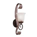 Outdoor Wall Light with Alabaster Glass