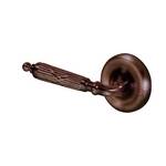 Left-Hand Ribbon and Reed Door Lever Privacy Set