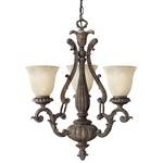 Three-Light Chandelier