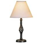 Twist Basket Table Lamp with Conic Shade