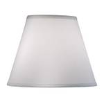 Medium White Linen Lampshade