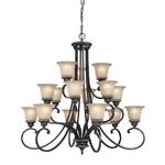 Fifteen-Light Chandelier