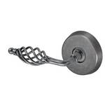Left-Hand Basket Door Lever Privacy Set