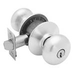 Rounded Knob Entrance Lock