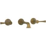 3-Hole Wall Mount Lavatory Faucet