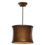Woven Metal Drum Shade Pendant
