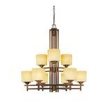 Two-Tier Nine-Light Chandelier