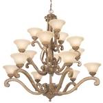Fifteen-Light Chandelier 