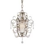 Single-Light Crystal Mini-Chandelier