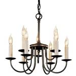 Nine-Light Chandelier