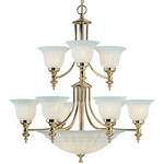 Fourteen-Light Chandelier