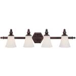 Four-Light Bathroom Fixture 