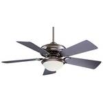 Ceiling Fan with Five Blades and Light Kit