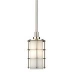 Mini-Pendant with Banded Lines