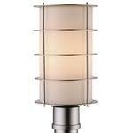 Modern Fluorescent Outdoor Post Light
