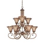 Nine-Light Chandelier