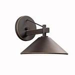 9-Inch Tall Dark-Sky Compliant Outdoor Wall Light