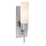 Single-Light Cylindrical Sconce with On/Off Switch