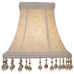 Mini Lampshade with Beaded Trim