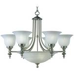 Nine-Light Chandelier