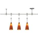 Fuego Three-Light Pendant Rail Kit