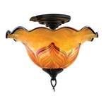 Salamander Glass Studio Semi-Flush Ceiling Fixture
