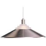 Pendant with Metal Shade