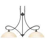 Two-Light Island Chandelier