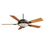 Ceiling Fan with Five Blades and Light Kit 