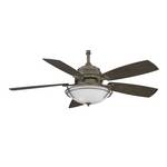 Ceiling Fan with Five Blades and Light Kit