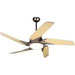 Ceiling Fan with Five Blades and Light Kit 