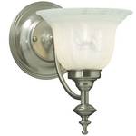 Sconce with Alabaster Glass