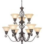 Nine-Light Chandelier