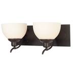 Two-Light Bathroom Fixture