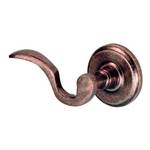Left-Hand Drop Tail Door Lever Privacy Set