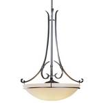 Adjustable Three-Light Pendant