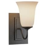 Reversible Sconce with Opal Glass Bell