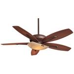 Ceiling Fan with Three Blades and Light Kit