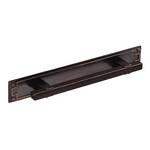 Mission 4-Inch Cabinet Pull with Backplate