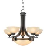 Eight-Light Chandelier