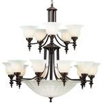 Twenty-Light Chandelier