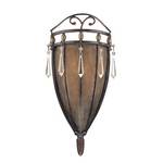 Crystal Single-Light Sconce