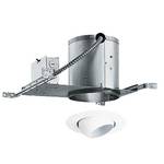 6-inch Recessed Lighting Kit with Eyeball Interior 